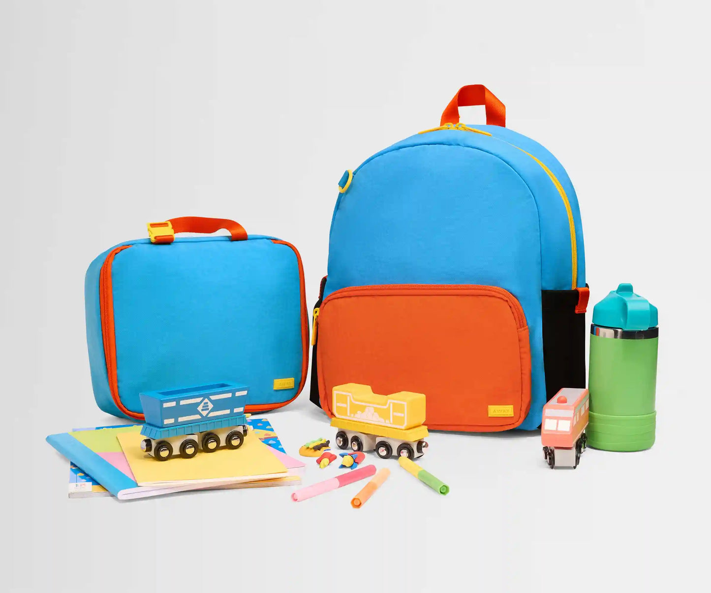 Kids Lunch Box in Splash Blue