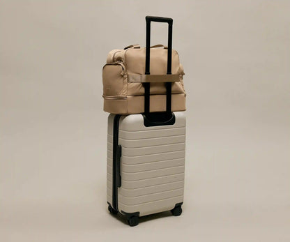 Featherlight Overnight Bag in Camel Brown