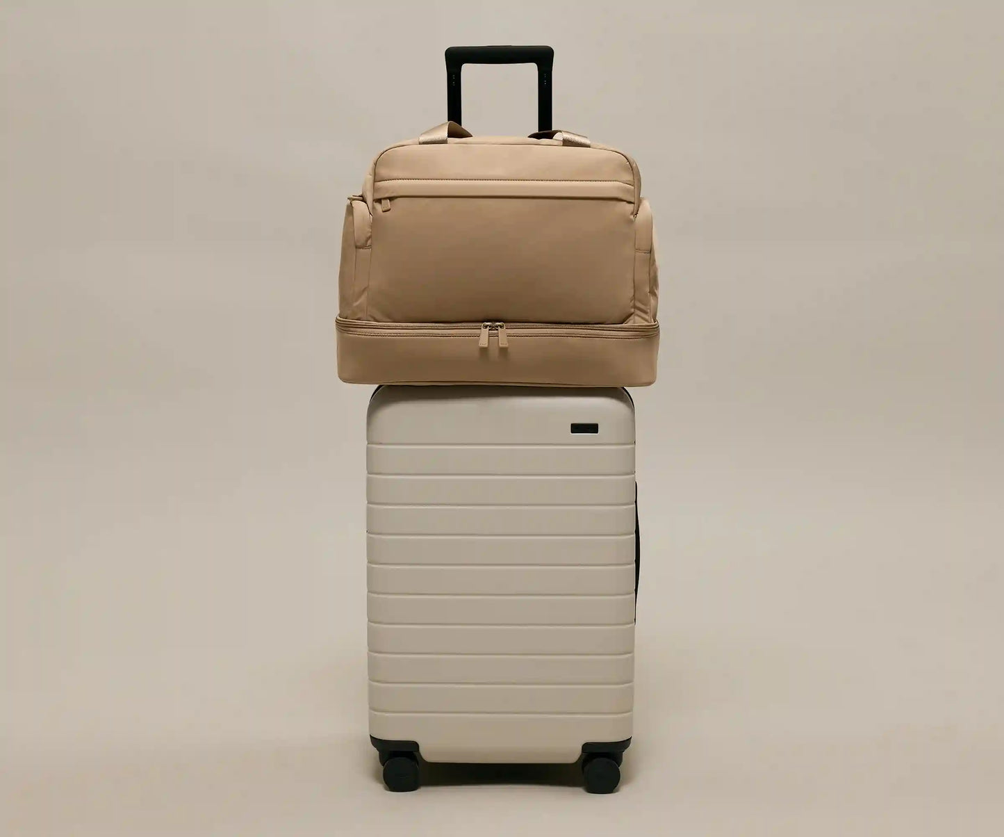 Featherlight Overnight Bag in Camel Brown