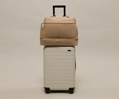 Featherlight Overnight Bag in Camel Brown