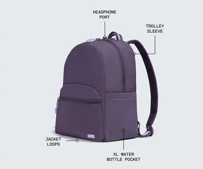 Featherlight Daily Backpack in Misty Purple