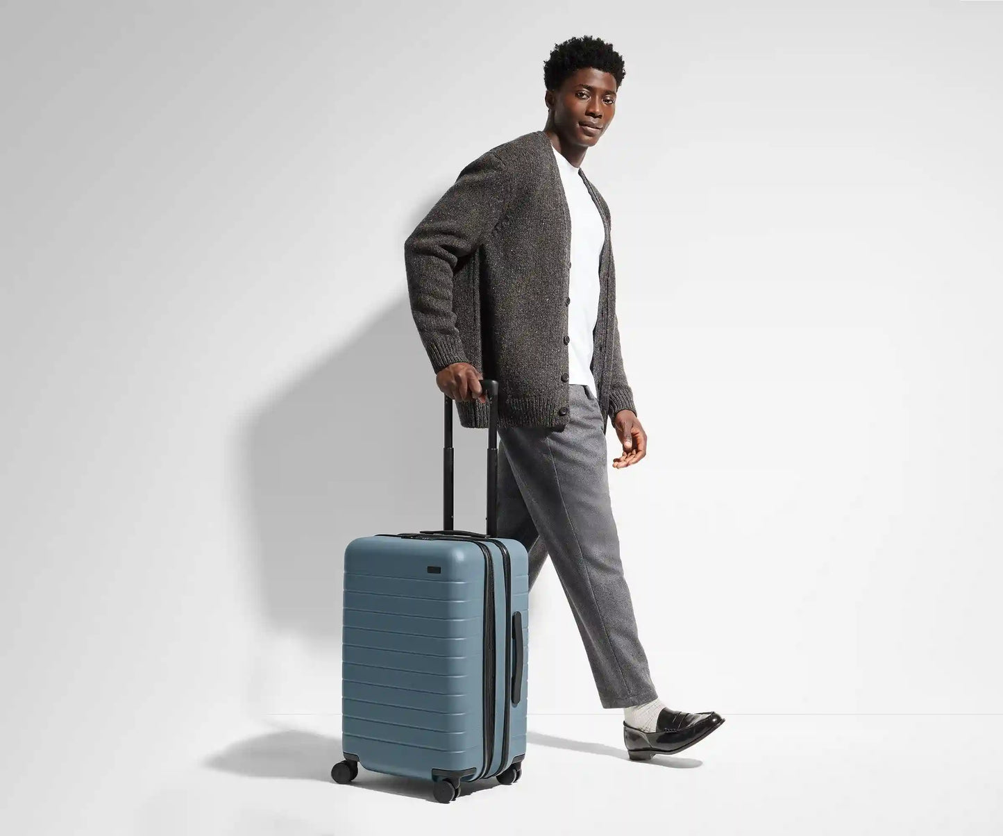 The Bigger Carry-On Flex in Coast Blue