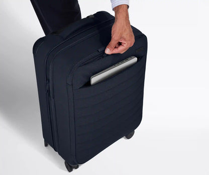 Softside Bigger Carry-On in Navy Blue