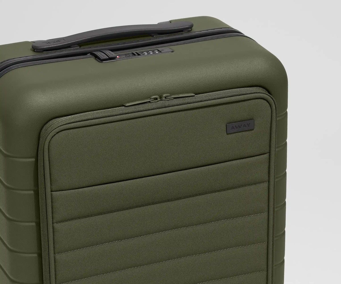The Executive Bigger Carry-On in Olive Green