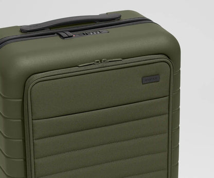 The Executive Bigger Carry-On in Olive Green