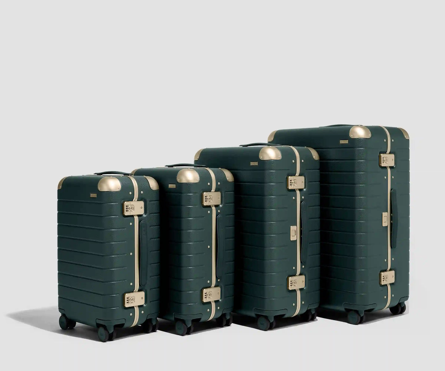 The Aluminum Edge Carry-On in Ivy Green