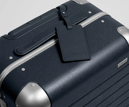 The Aluminum Edge Carry-On in Navy Blue