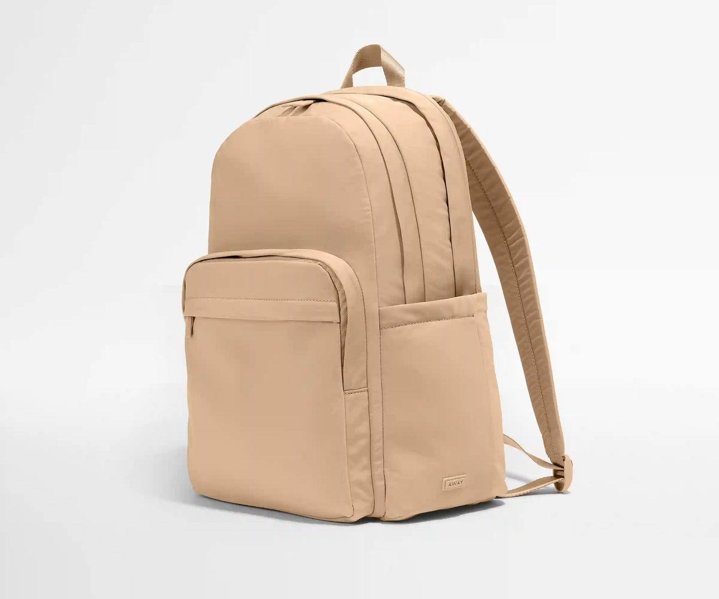 Large Featherlight Backpack in Camel Brown