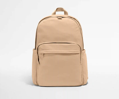 Large Featherlight Backpack in Camel Brown