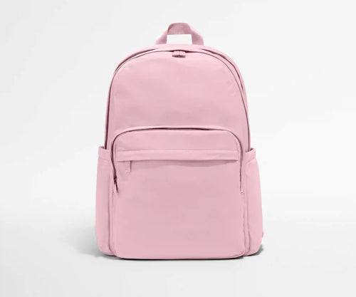 Large Featherlight Backpack in Glacial Pink