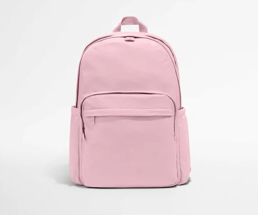 Large Featherlight Backpack in Glacial Pink