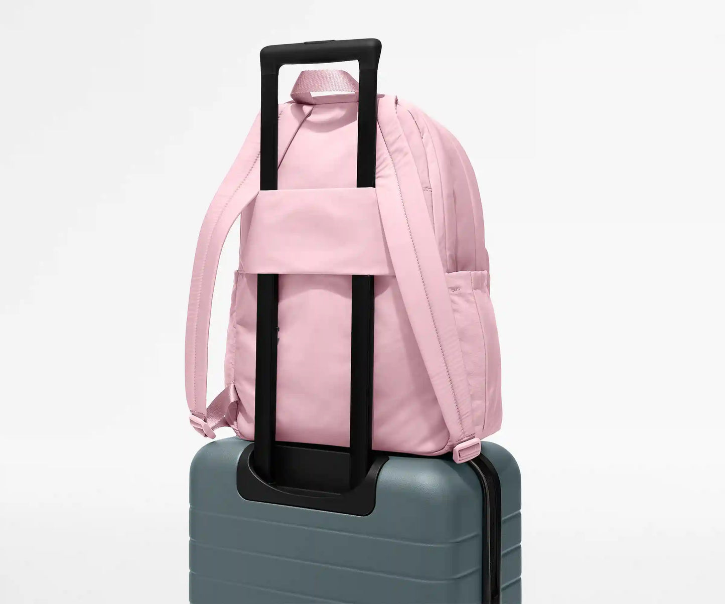 Large Featherlight Backpack in Glacial Pink