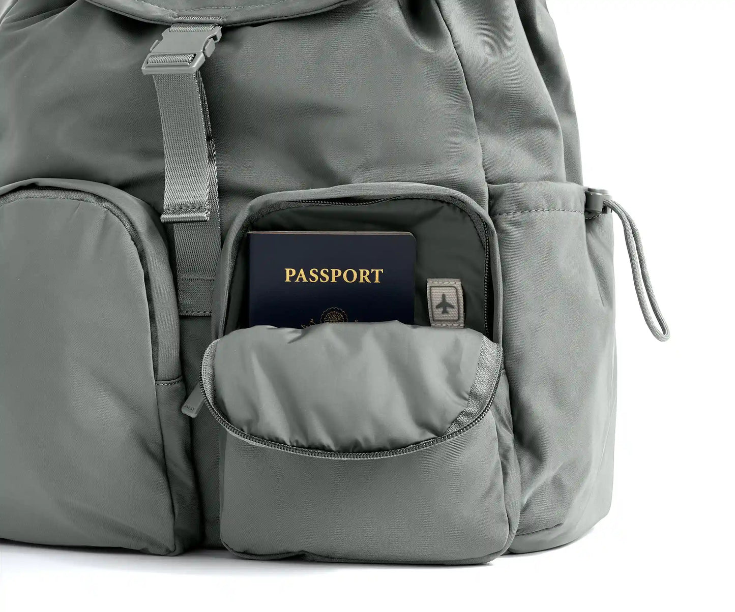 Featherlight Cargo Backpack in Nordic Gray