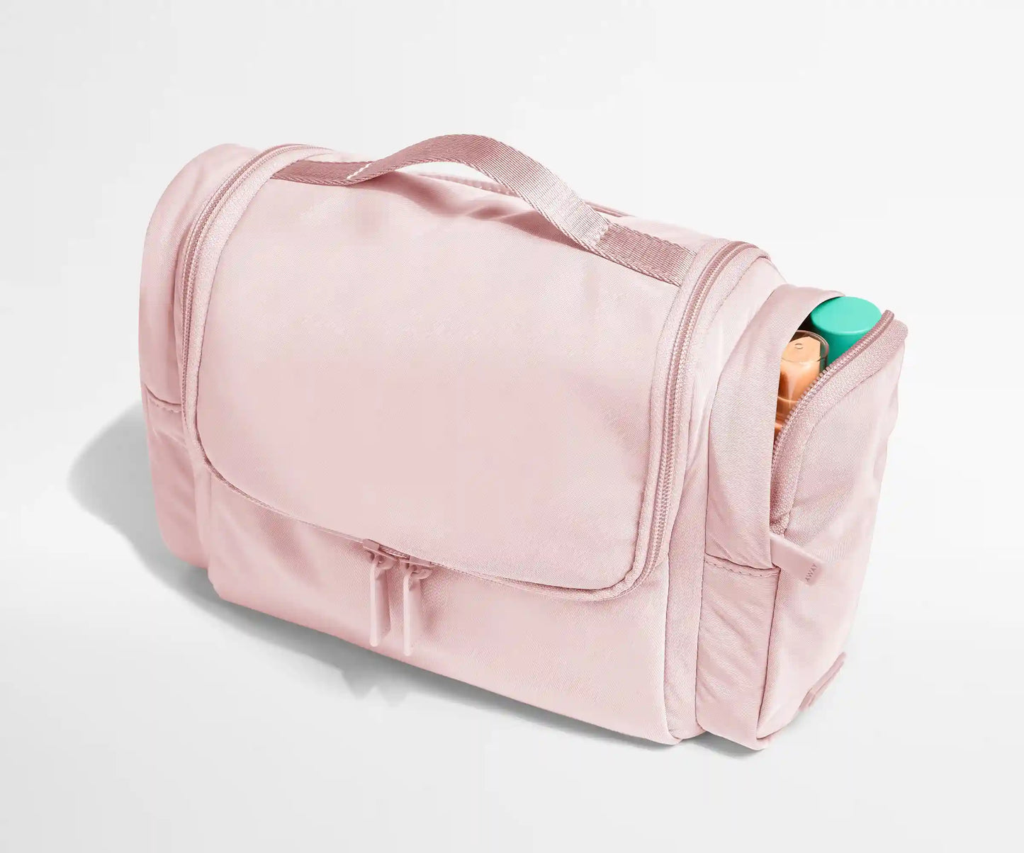 Featherlight Hanging Travel Vanity in Blush Pink