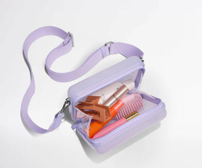 The Mini Crossbody in Glazed Lavender Haze Purple