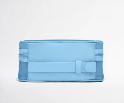 Clear Toiletry Bag in Opal Blue