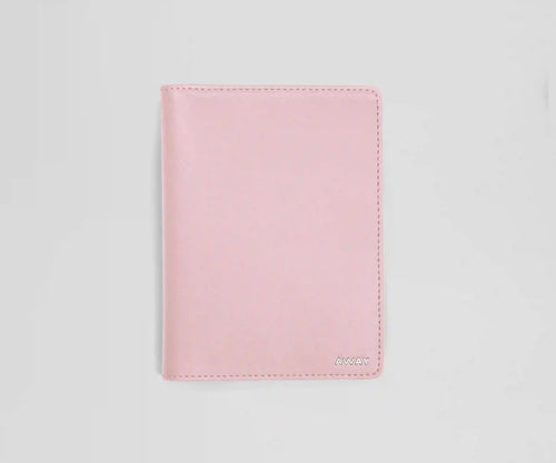 Passport Holder in Glacial Pink