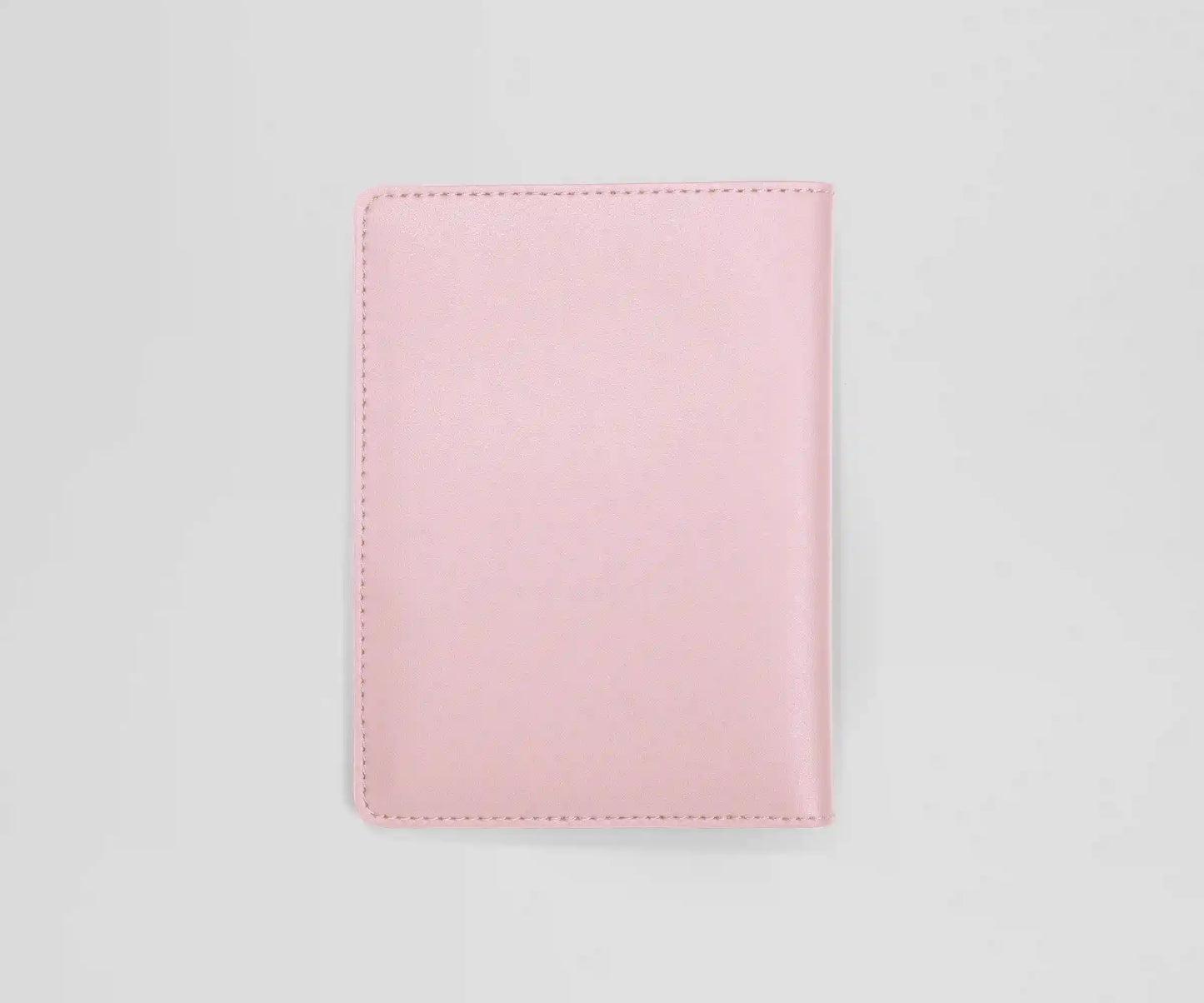 Passport Holder in Glacial Pink