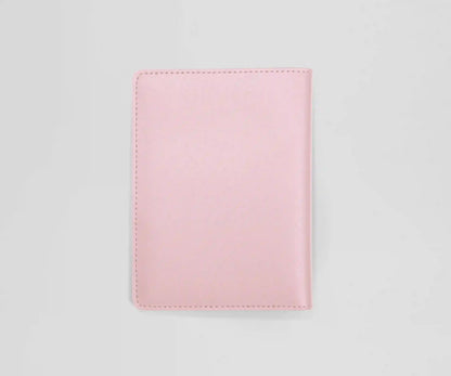 Passport Holder in Glacial Pink