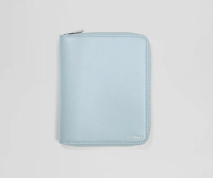 Travel Wallet in Arctic Blue