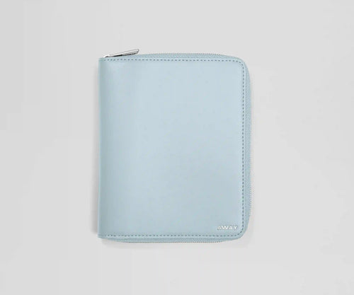 Travel Wallet in Arctic Blue
