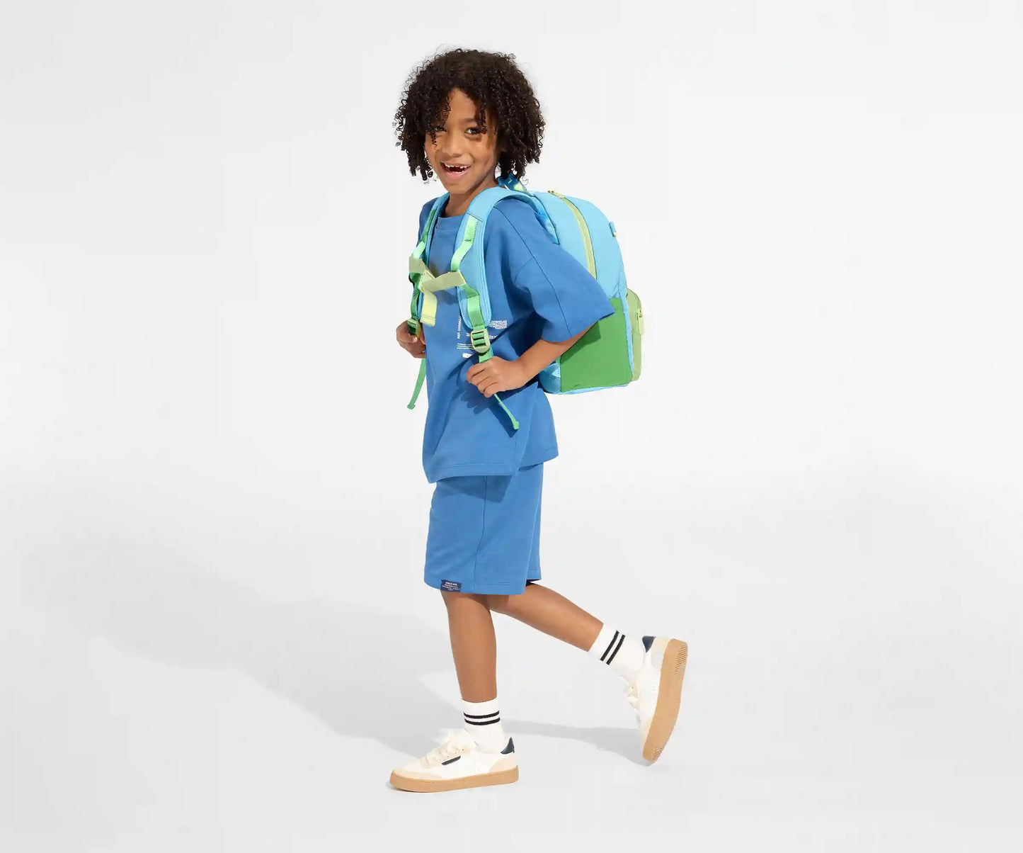 Kids Backpack in Dragonfly Blue