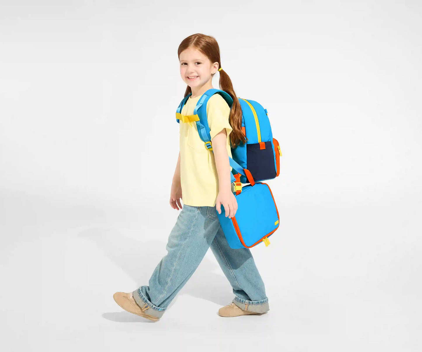 Kids Lunch Box in Splash Blue