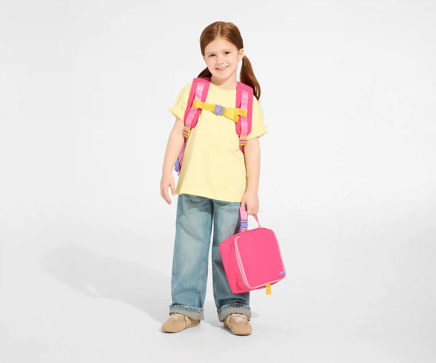 Kids Lunch Box in Cotton Candy Pink