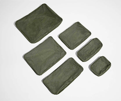 Insider Packing Cubes (Set of 6) in Olive Green