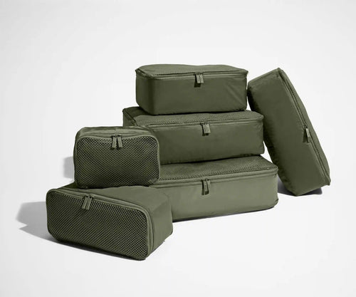 Insider Packing Cubes (Set of 6) in Olive Green