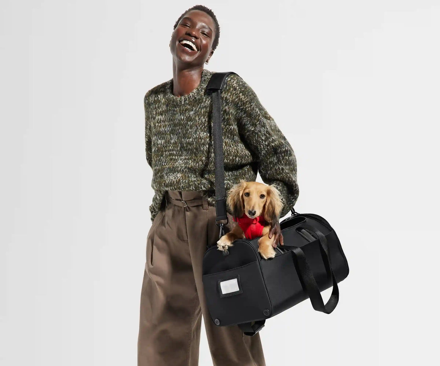 The Pet Carrier in Jet Black
