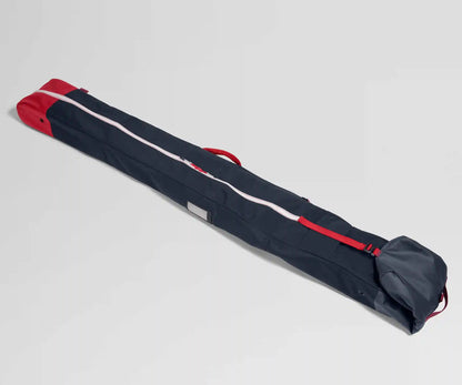 Roll-Top Ski Bag in Navy Blue