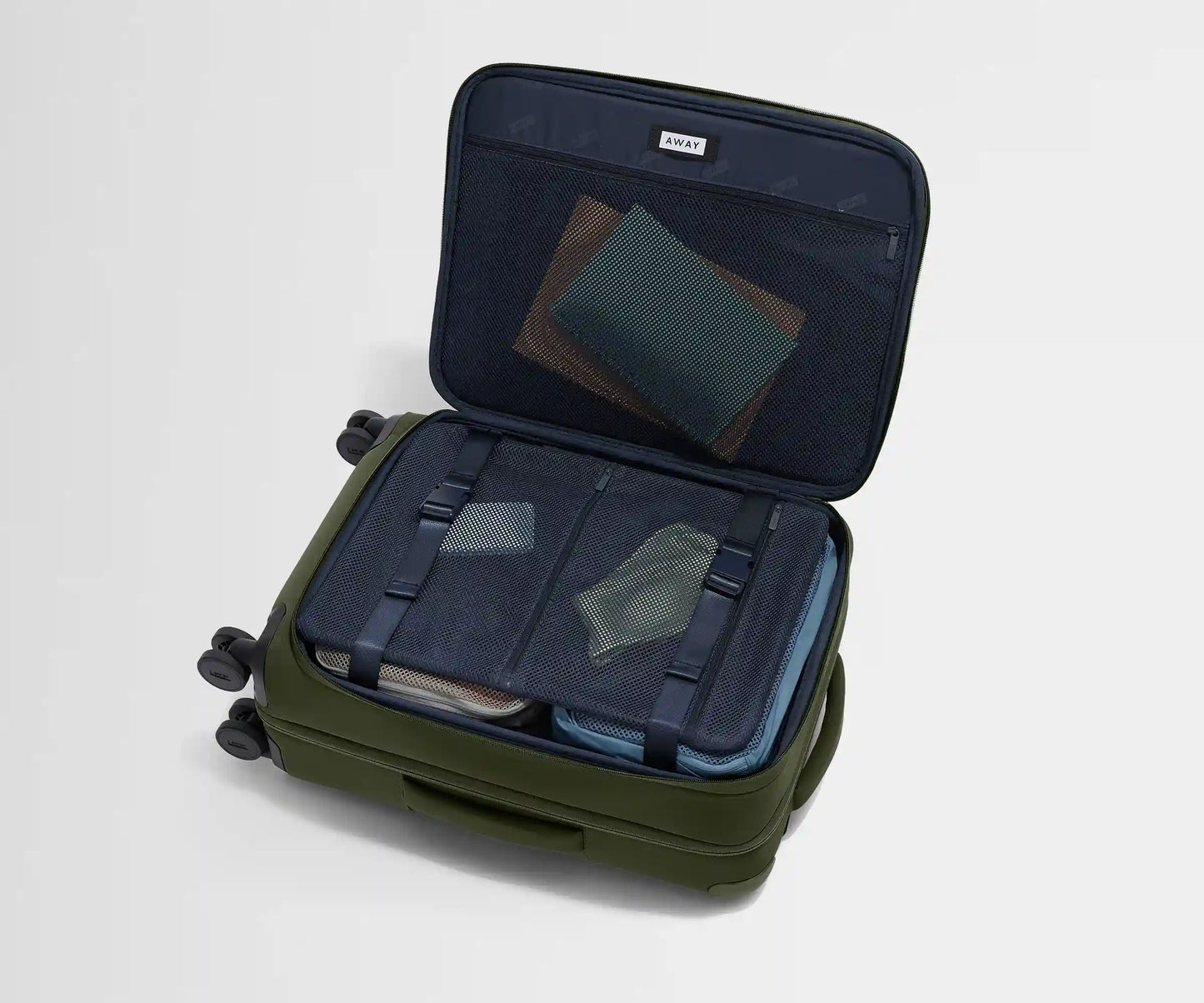 Softside Bigger Carry-On in Olive Green