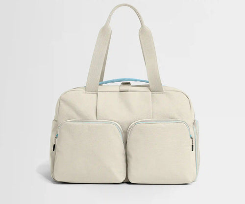 Gym Bag in Salt White