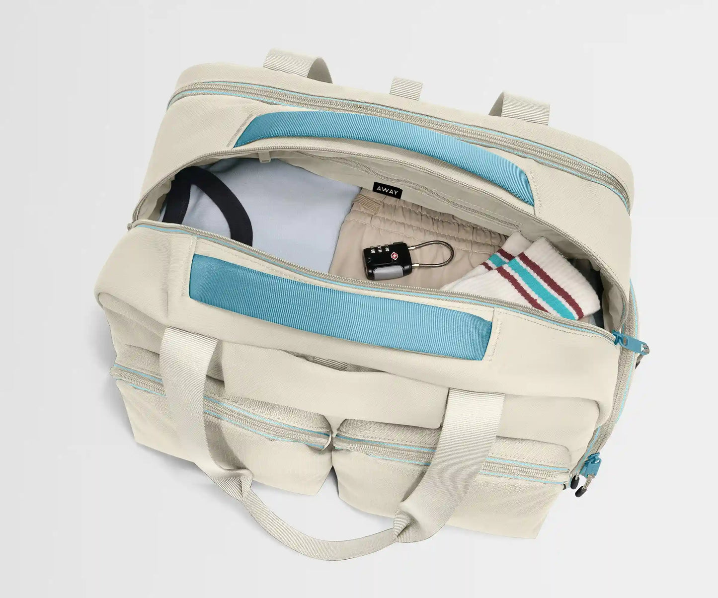 Gym Bag in Salt White