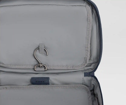 Hanging Toiletry Bag in Navy Blue