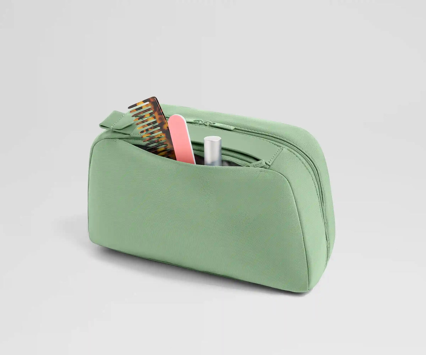 Large Toiletry Bag in Sea Green