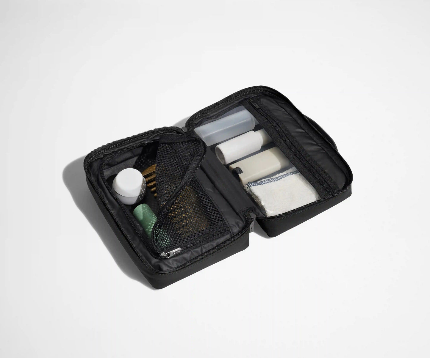 The Small Toiletry Bag in Jet Black