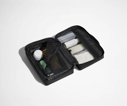 The Small Toiletry Bag in Jet Black