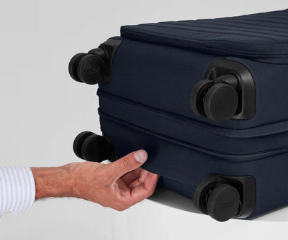 Softside Bigger Carry-On in Navy Blue