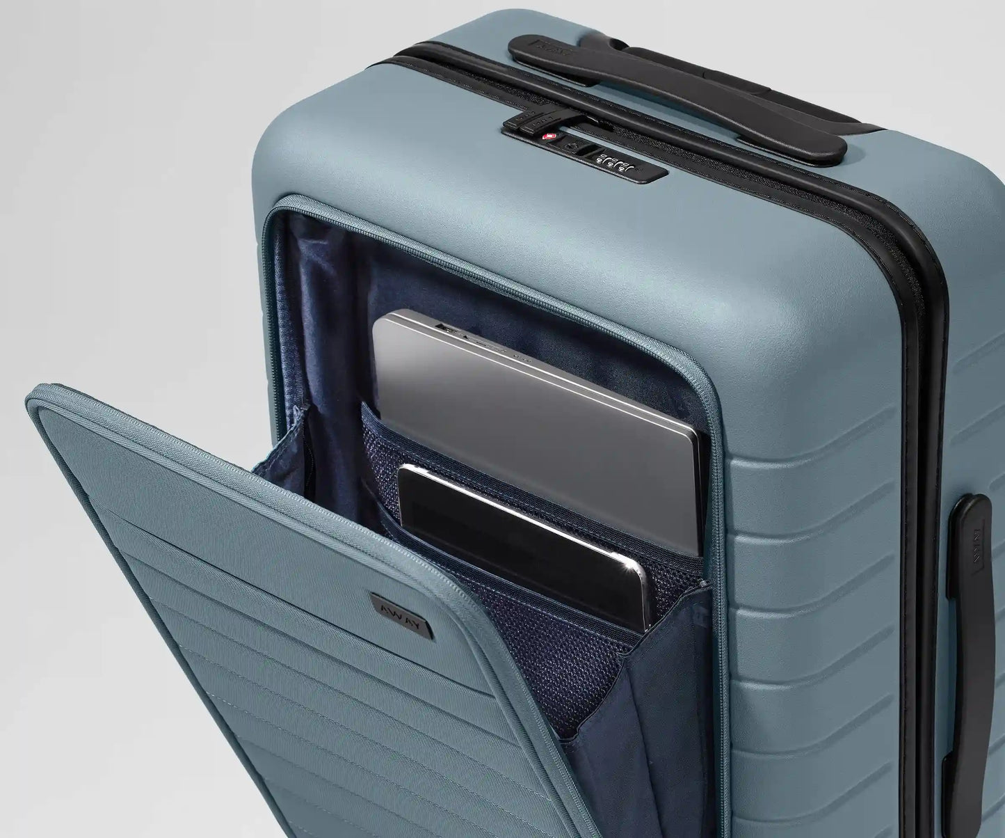 The Executive Bigger Carry-On in Coast Blue