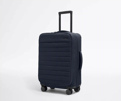 Softside Bigger Carry-On in Navy Blue