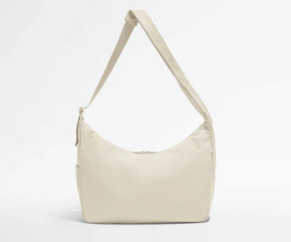 Large Featherlight Crossbody in Salt White