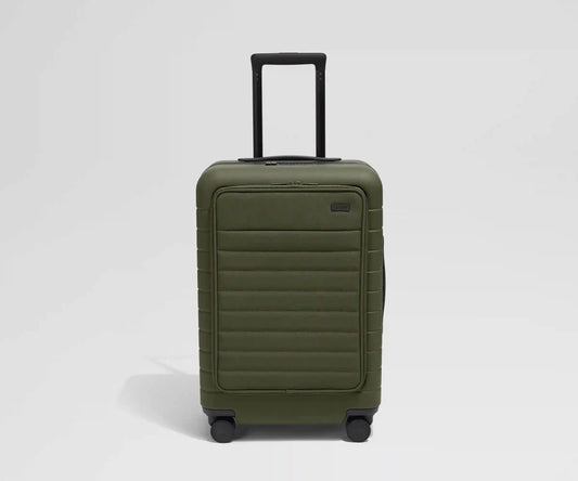 The Executive Bigger Carry-On in Olive Green