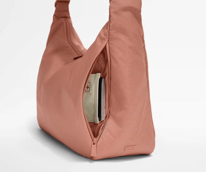 Large Featherlight Crossbody in Clay Pink