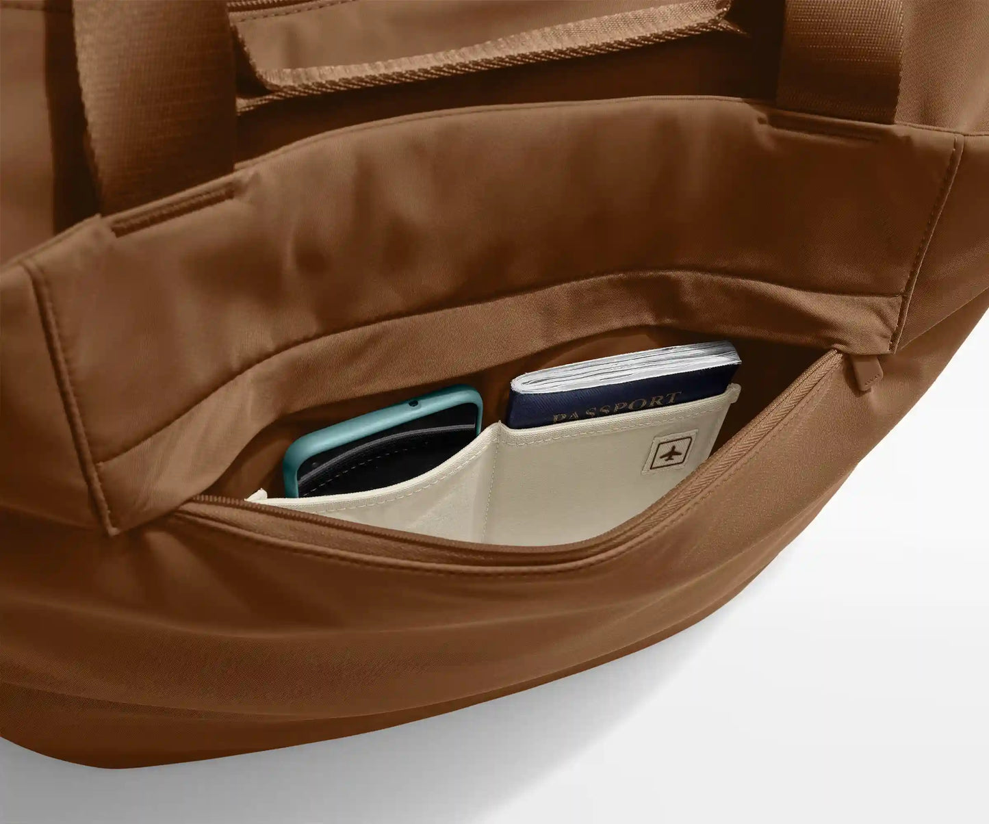 Large Featherlight Tote in Amaro Brown