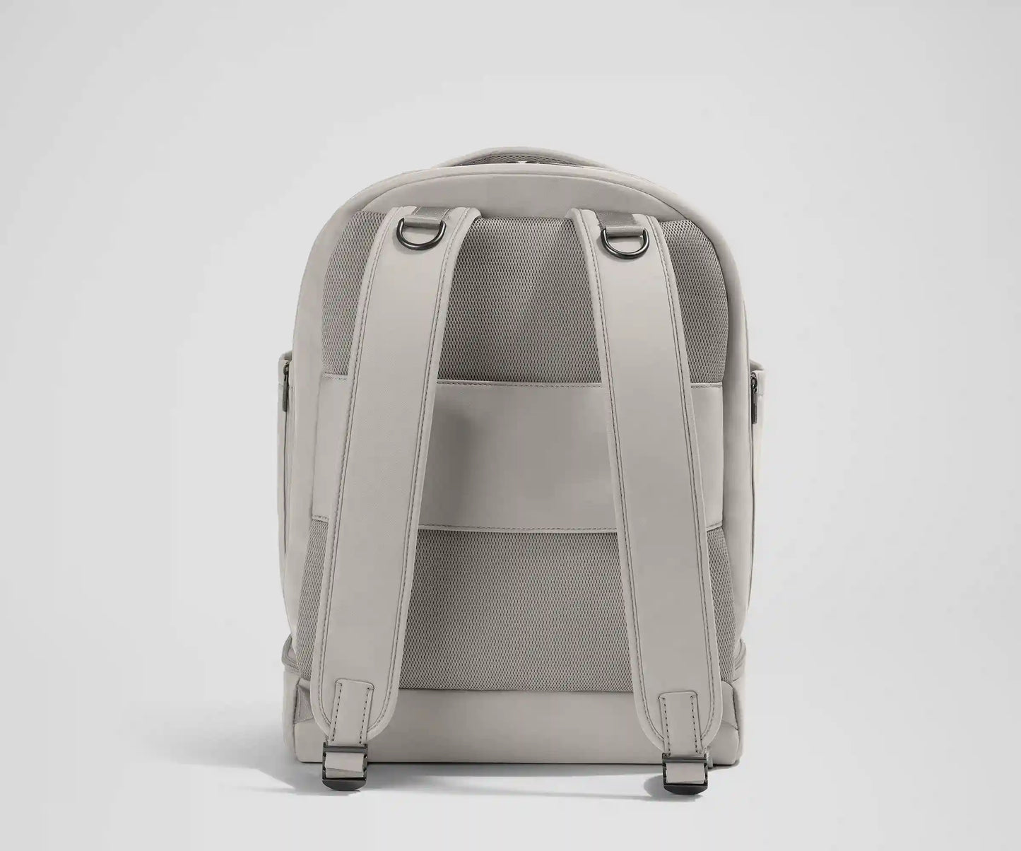 The Double Diaper Backpack in Cloud Gray